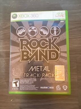 Rock Band Metal Track Pack (Xbox 360) - Black & Silver
💥 Tested 💥
